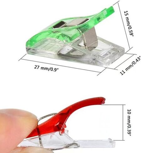 Sewing Clips,30 Pcs,Quilting Clips for Supplies Crafting Tools, Assorted Colors Plastic Clips for Crafts,Sew Clip,Sew Clips,Sewing Notions in Saudi Arabia