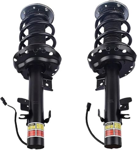 Pair Compatible For Range Rover Evoque Front LH+RH Shock Strut Assys W/Electric 2012-2018 in Saudi Arabia