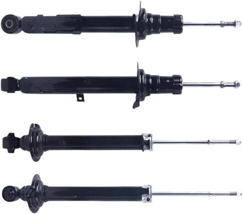 2Pcs Compatible For Lexus GS450H Car Auto Parts Front Rear Suspension Strut Car Electric Shock Absorber 4851080433 4852080180 4853080454(Rear pair) in Kuwait