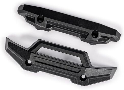 Traxxas 10735-BLK - Front & Rear Bumper, Black in Saudi Arabia