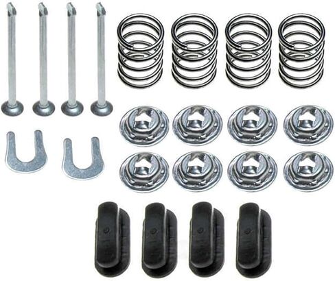 Rear Drum Brake Shoe Hold Down Kit for Plymouth PB100 1975 1976 1977 1978 1979 1980 3.7L l6, for Plymouth Gran Fury 1972 1973 1974 1975 1976 1977 1980-1989 5.2L V8, 1pcs in Saudi Arabia