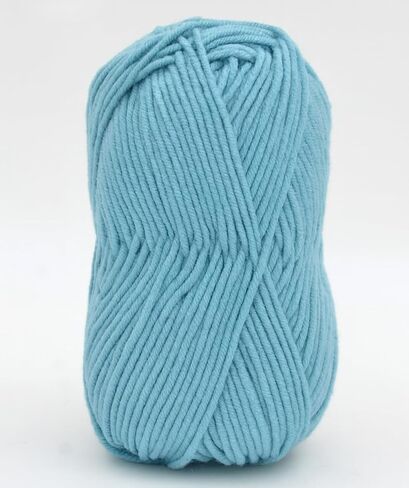 4-Ply Milk Cotton Yarn for Crochet – Soft Knitting Yarn for Amigurumi, Slippers, Blankets & DIY Craft Projects (41 Christmas Green) in Saudi Arabia