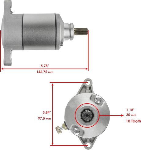 Caltric Starter Solenoid Relay Compatible With Suzuki Lt-A400F Kingquad 400 4X4 2008-2009 in Saudi Arabia
