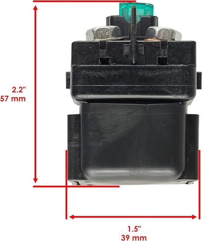 Caltric Starter Solenoid Relay Compatible With Suzuki Lt-A400F Kingquad 400 4X4 2008-2009 in Saudi Arabia