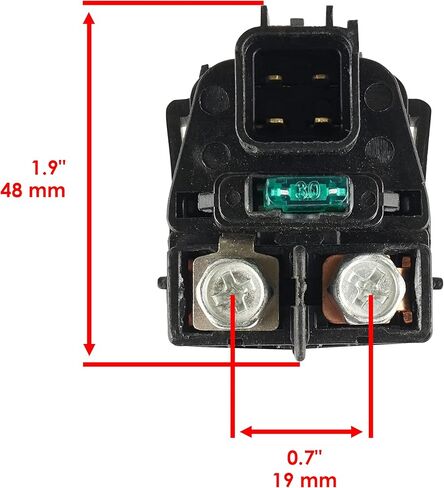 Caltric Starter Solenoid Relay Compatible With Suzuki Lt-A400F Kingquad 400 4X4 2008-2009 in Saudi Arabia