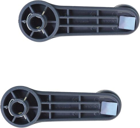 Window Crank Handle Set Gray Compatible with 1995-2006 Hyundai Accent 1996-2000 Elantra 1999-2001 Sonata in Saudi Arabia