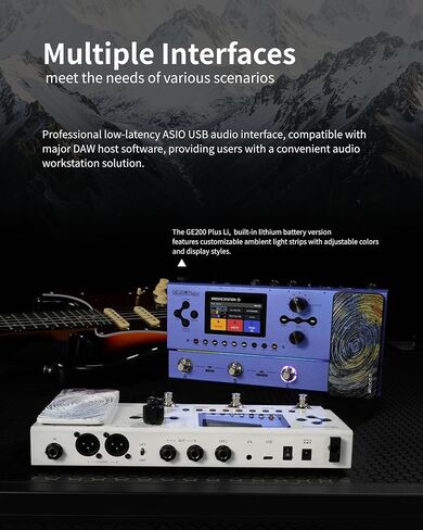 MOOER Ocean Machine II New 2024 Premium Dual Delay, Reverb and Looper Pedal Professional Ambient Pedal with Global EQ for Multiple Instruments, with MIDI THRU, MIDI IN, EXP, F4 Wireless Footswitch in Kuwait