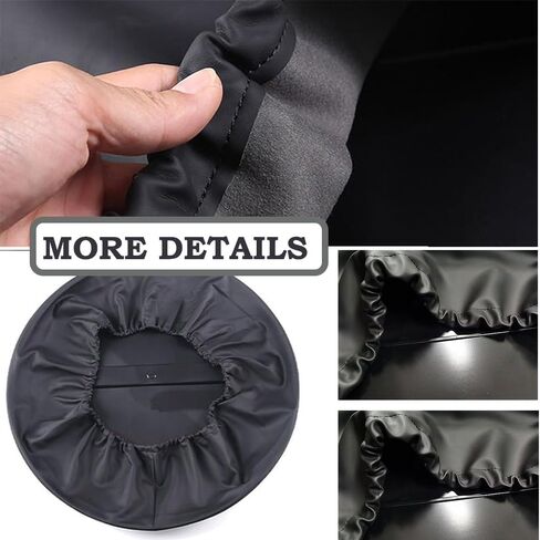 الإطارات الاحتياطية أغطية الاطارات حامي البلاستيك الأبيض يناسب المدافع 90 110 130 2020-2025 in Kuwait