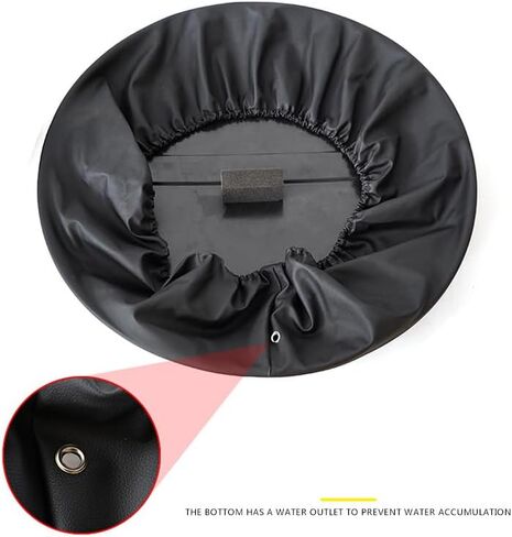 الإطارات الاحتياطية أغطية الاطارات حامي البلاستيك الأبيض يناسب المدافع 90 110 130 2020-2025 in Kuwait