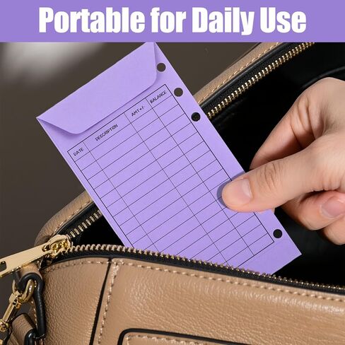 48PCS Money Envelopes for Cash, Cash Envelopes for Budget Saving, Colorful Reusable Budget Supplies with 12 Assorted Colors, Vertical Layout for Money Savings Challenge Book Management Tracking in Saudi Arabia