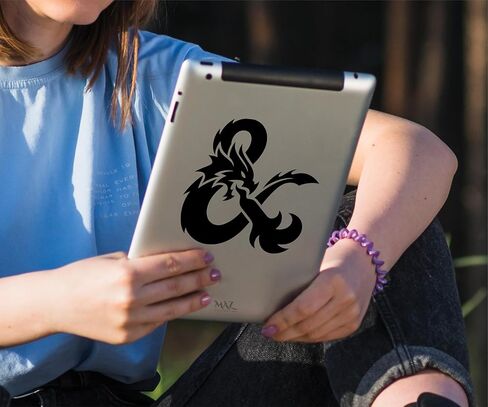 MAZ DISTRIBUTIONS – Dungeons and Dragons Sticker – Vinyl Long Lasting Decal for Window– Removable Waterproof Sticker for Waterbottle – Useable Indoor & Outdoor – Easy use for Car & Van – MAZ-398 in Saudi Arabia