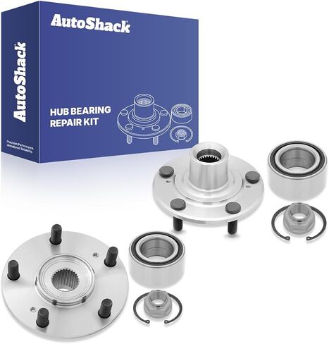 طقم إصلاح مجموعة محور العجلة الأمامية من AutoShack لاستبدال 2008-2012 Honda Accord 2009-2014 Acura TSX 2012-2015 Honda Crosstour 2-PC in Saudi Arabia