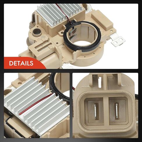A-Premium Alternator Voltage Regulator Compatible with Mazda 3 2004-2009, 5 2006-2007, RX-8 RX8 2004-2008, Protege 1997-2003, Protege5 2002-2003 & Kia Sephia 1997, 14V P D Terminals in Saudi Arabia