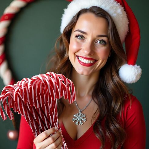 30 Pcs Scented Christmas Candy Cane Pens,Christmas Pen Bulk Gift Set Infused for Stocking Stuffers, Teacher Gifts, Classroom Supplies, Carnival Prizes & Goodie Bags (Red) in Saudi Arabia