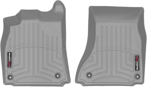 Weathertech Custom Fit FloorLiners for Audi A5, A4, A4-1st Row (442121), Black in Saudi Arabia