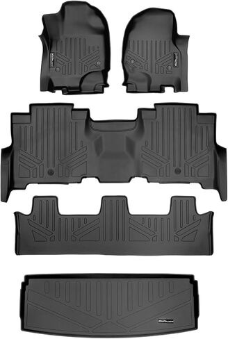 MAXLINER Floor Mats - Cargo Liner Behind 3rd Row Set Compatible with 2018-2025 Ford Expedition in Saudi Arabia