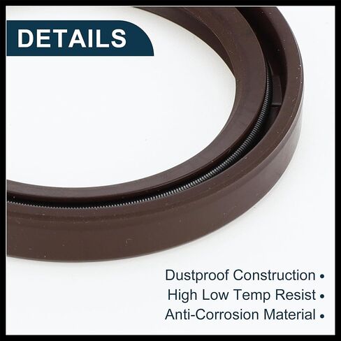 Crankshaft Oil Seal for Chevrolet Cobalt No.12584041 Front Main Seal 1 Pc for Chevy Equinox HHR Durable Material in Saudi Arabia
