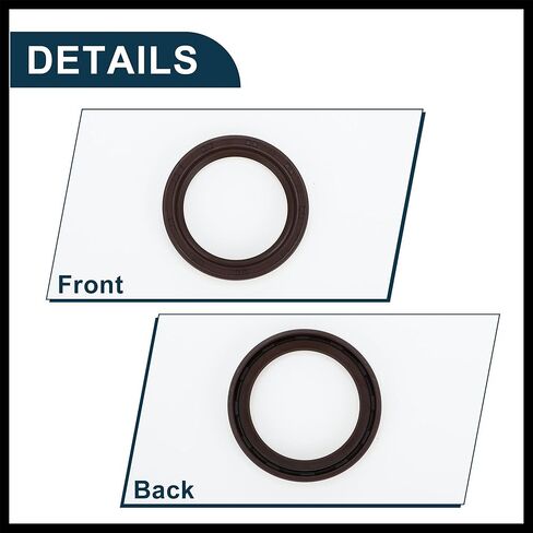 Crankshaft Oil Seal for Chevrolet Cobalt No.12584041 Front Main Seal 1 Pc for Chevy Equinox HHR Durable Material in Saudi Arabia