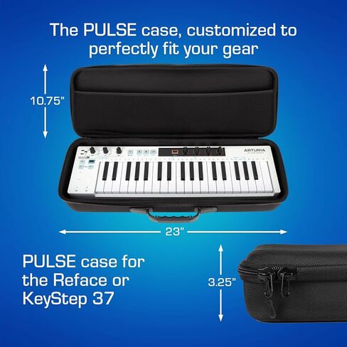 ANALOG CASES Prophet Rev2 / Trigon-6 / Prophet 6 /OB6 Case - Custom-Fitted Padded SUSTAIN Travel Case with Backpack Straps in Saudi Arabia