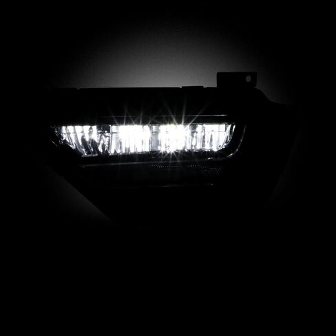 AKKON - Fits 2021-2023 Ford F150 XL [Full LED] Chrome Fog Brake Lights Pair w/Running Signal+Wiring Harness in Kuwait