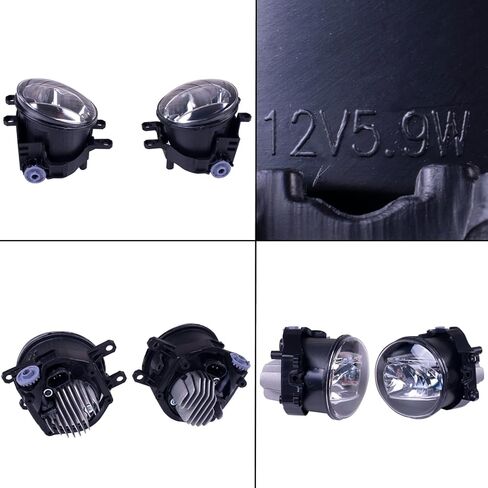 One Set LED Fog Light + Cover + Switch + Wiring Kit Compatible With Toyota Camry (Hybrid) SE XSE 2021-2024(Not Fit Other Models) Replaces TO1039243 TO1038243 8121048050 8121048051 in Saudi Arabia