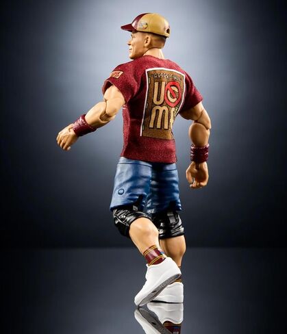 Mattel WWE JGV13 John Cena Elite Collectible 6-Inch Action Figure with Accessories, Series 120, 25 Points of Articulation and Interchangeable Hands, JGV13 in Saudi Arabia