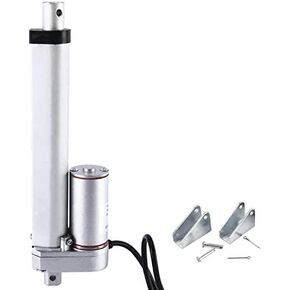 محرك خطي للسكتة الدماغية من Xeternity-Made DC12V 10 بوصة مع دعامة تثبيت 900N(225lbs) أقصى رفع 10 مم/ثانية لكرسي طاولة التلفاز رفع سرير التدليك المحرك الخطي للأريكة الكهربائية in Kuwait