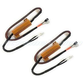 XtremeVision® LED Anti Flicker Resistor Decoder Plug and Play Error Free (1 Pair) - H1 / H3