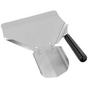 Thunder Group SLFFB001L French Fry Scoop, Left Handle, 18/8 Stainless Steel, Pack of 6