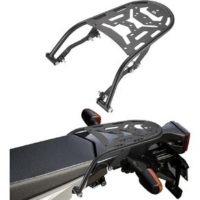 KEMIMOTO Motorcylce Rear Rack Compatible with 2008-2024 XT250 Luggage Rack Carrier Rear Tail Storage Rack Cargo Enduro Luggage Rack
