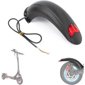 ONEFOR Rear Fender for Kugoo M4 / M4 Pro Electric Scooter 10 Inch Mudguard with Taillight Scooter Accessories Spare Parts
