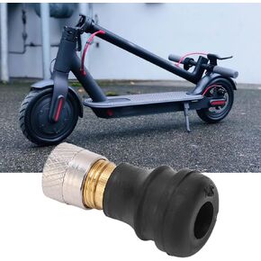 10Pcs Electric Scooter Vacuum Valve, Snap in Rubber Tire Valve Stems, 2cm Long for Xiaomi M365 Pro Less 9mm Diameter