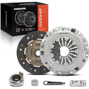 A-Premium Transmission Clutch Kit with Pilot Bearing Set Compatible with Chevrolet Metro 1998-2000 & Geo Metro 1989-1997 & Pontiac Firefly 1989-1991/1994-2000, 1.0L