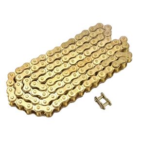 420 Roller Chain, 420 Motorcycle Chain 108 Links with Connecting Master Link Fits for Motorcycle Bicycle Go Kart Mini Trail Bike ATV Quad Motocross