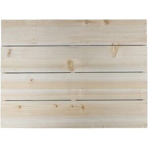 Art Alternatives Creative Surface, Wooden Pallet, Natural Finish, 11x14 inches, 1" Profile