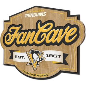 YouTheFan NHL Detroit Red Wings Fan Cave Sign