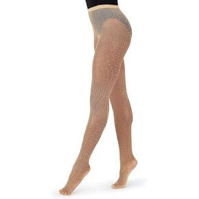 Capezio Professional Fishnet Seamless Tight - 3000 (Caramel, 1X)