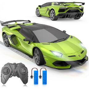 AEROQUEST 1:16 Lamborghini Remote Control Car （Green） in Saudi Arabia