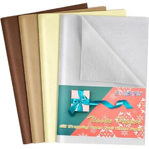 BOUBONI 160 Sheets Green Tissue Paper for Gift Bags 11.5 x 8 inch Saint Patrick's Day Wrapping Paper Art Paper Crafts Suitable for Christmas Birthday Party Wedding Festival Flowers Projects