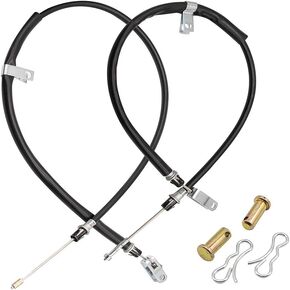 Drive-up 2PCS Club Car Precedent 2004+ Brake Cable Stainless Steel Core Driver & Passenger Side and 2018-up Tempo G&E Golf Cart