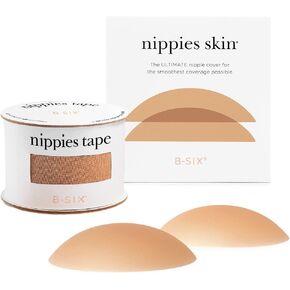 Nippies Tape Boob Tape Skins Nipple Covers Bundle - Caramel Size 1