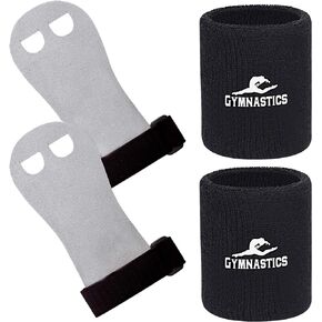Gymnastics Hand Grips Wristbands for Girls Kids Youth in Kuwait