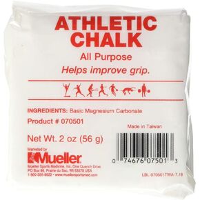 Mueller Gymnastic & Weightlifting Chalk, 1 lb, White