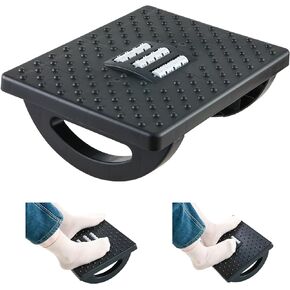 Foot Rest for Under Desk at Work Under Desk Footrest Foot Stools for Under Office Desk Ergonomic Foot Rest Under Desk Rocking Foot Stand for Under Desk Gaming Foot Rest Footrest with Foot Massage