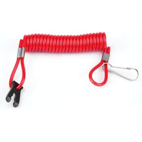 Acouto Kill Switch الحبل لسوزوكي Outboard Kill Switch الحبل في حالات الطوارئ السلامة Kill Stop Switch الحبل الخارجي مشبك أمان الإشعال مناسب لسوزوكي in Kuwait