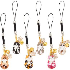 OLYCRAFT Mobile Phone Charms Japanese Style Phone Charm Alloy Charms Cellphone Strap Pendant for Backpack Wallet Keychain Pendant Accessories