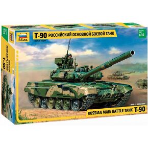 Zvezda Models 1/35 T-90 Russian Main Battle Tank