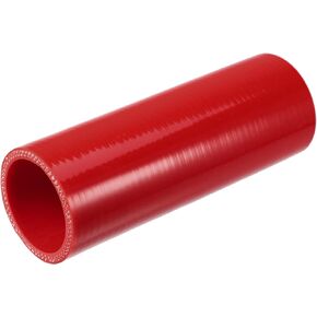 uxcell 2.75" ID 6" Length 4-Ply Reinforced High Temp Straight Coupler Silicone Reducer Hose Red for Car Intercooler Intake Piping