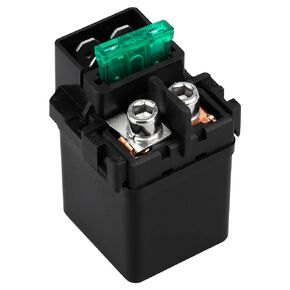Starter Solenoid Relay for Honda Shado 750 1100 VTX1300 for Kawasaki Vulcan 900 500 1700 1500 Versys 650 Prairie 700 Ninja ZX9R ZX6R ZX14 Brute Force Super Hawk 1000 Shadow Spirit 750 CBR600RR CBR250R