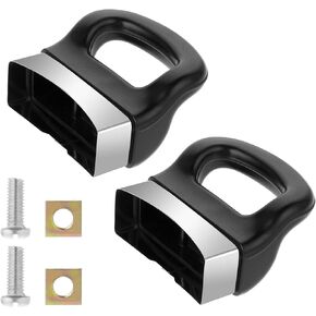 2 Pcs Pot Short Side Handles Replacement Pot Handle Side Metal Pressure Pan Handle Ear Replacement Universal Pan Side Handle for Home Kitchen Cookware